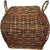 Large Snake Charmer Style Storage Basket With Handles For Sale - Image 4 of 10
