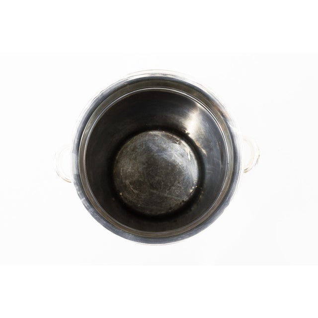 Champagne Bucket in Alpaca Silver, 1920s For Sale - Image 9 of 11