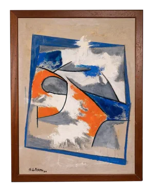 Giorgio Lo Fermo, Geometrical Composition, Oil Paint, 2010