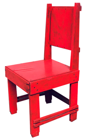 De Stijl Movement Design Red Chair attributed to Jan Wils, Netherlands, 1920s