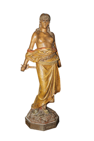 Judith Figure in Terracotta from Goldscheider, 1900