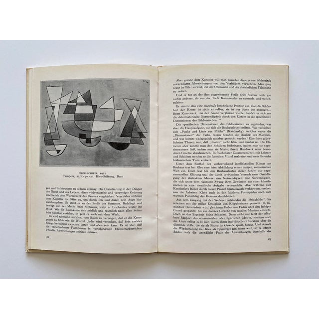 Paul Klee Vintage 1955 First Edition Lithograph Print Hardcover Mid Century Modernist Art Book For Sale - Image 12 of 18