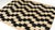 Large Handwoven Kilim Rug with Black and White Pattern, 1970s For Sale - Image 10 of 12