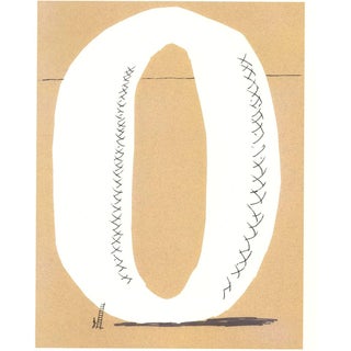 David Hockney, O from Hockneys Alphabet, Lithograph For Sale