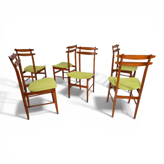 Dining Chairs from Amma Torino, 1960s, Set of 6 For Sale - Image 15 of 18