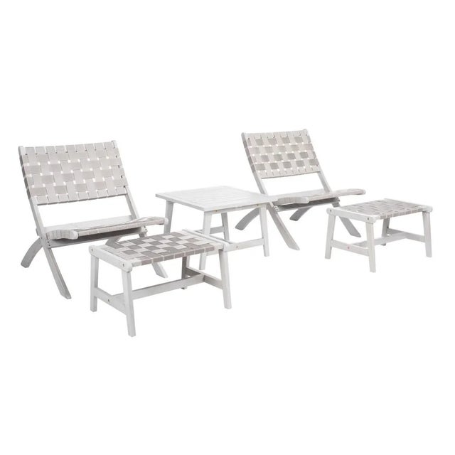 Gray Darryl 5 Piece Living Set - Gray For Sale - Image 8 of 9