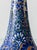 A tall, hand-painted gouda pottery table lamp from the years when dutch art pottery was moving from art nouveau into art...