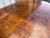 Late 20th Century Rustic Double Pedestal Oak Extension Dining Table For Sale - Image 9 of 12