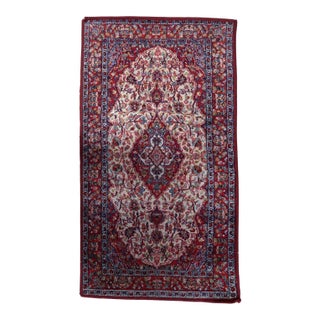 1970s, Vintage Indian Rug 2.1' X 3.9' For Sale