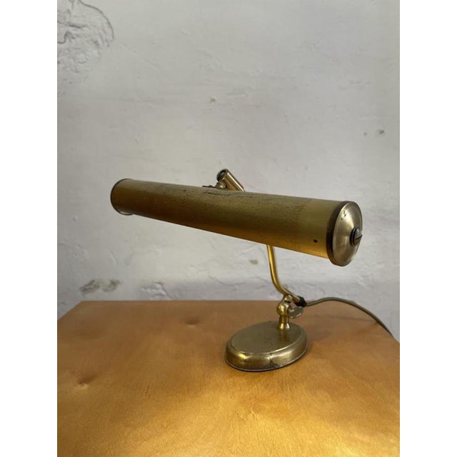 Mid-Century Modern Pfäffle Brass Table Lamp, Germany, 1960s For Sale - Image 9 of 10