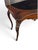 19th Century French Gabriel Legs Rosewood Inside Black Leather Game Table/Console Table. For Sale - Image 11 of 17