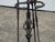 Vintage French Country Black Wrought Iron Set of Two Fireplace Tools For Sale - Image 4 of 15