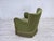 Danish Armchair in Green Furniture Velour, 1960s For Sale - Image 10 of 18