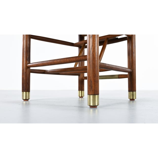 Danish Church Chairs in Oak by Viggo Hardie-Fischer for Sorø Møbelfabrik. 1950s, Set of 6 For Sale - Image 12 of 18