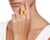 4 Carat Oval Citrine and Diamond Ring in 14 Karat Yellow Gold, Estate For Sale - Image 18 of 18