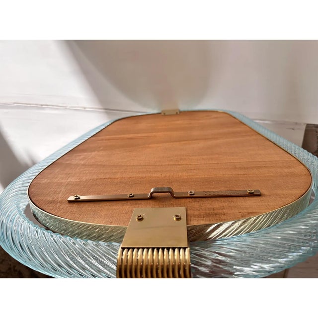 Venetian Azure Mirror with Murano Glass by Simoeng for Simoeng For Sale - Image 4 of 6