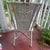1910-20 Heywood Wakefield White Wicker Chair With Cane Seat, Attributed For Sale In Chicago - Image 6 of 8