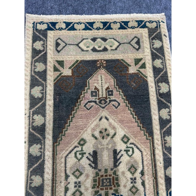 Turkish Yastik Rug 1'8" x 3'5" For Sale - Image 4 of 5