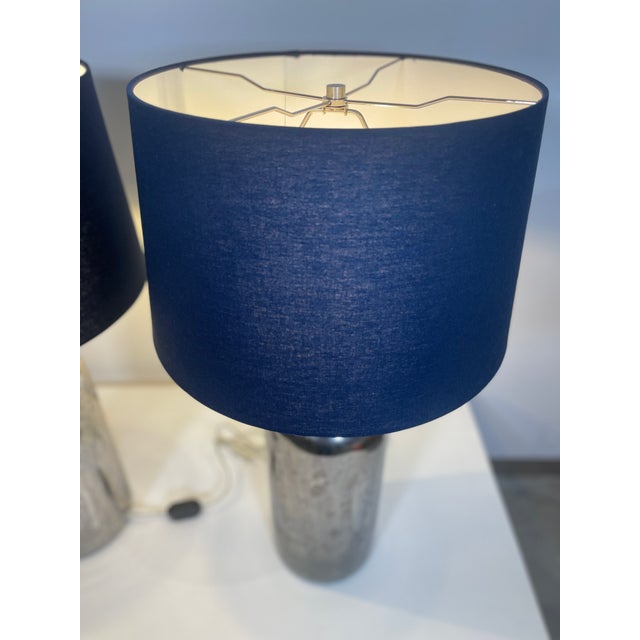 Mid-Century Modern Restoration Hardware Mercury Glass 19th Century Style For Sale - Image 3 of 7