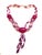 Late 20th Century Bochic “Capri” Vintage Art Deco Ruby & Amethyst Necklace Set in 18K & Silver For Sale - Image 5 of 6