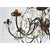 Late 19th Century French Brass Chandelier with Clear & Green Crystals For Sale - Image 13 of 17
