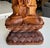 Gautama Buddha Sitting on Lotus - Asian Wood Carving Statue For Sale - Image 14 of 15