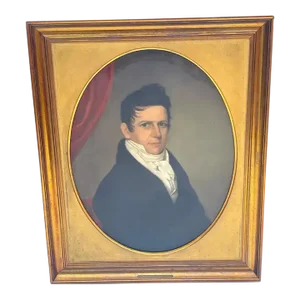 19th Century American Portrait of Joseph Stringham
