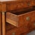 Empire Walnut Chest of Drawers with Brass Inlays For Sale - Image 3 of 12