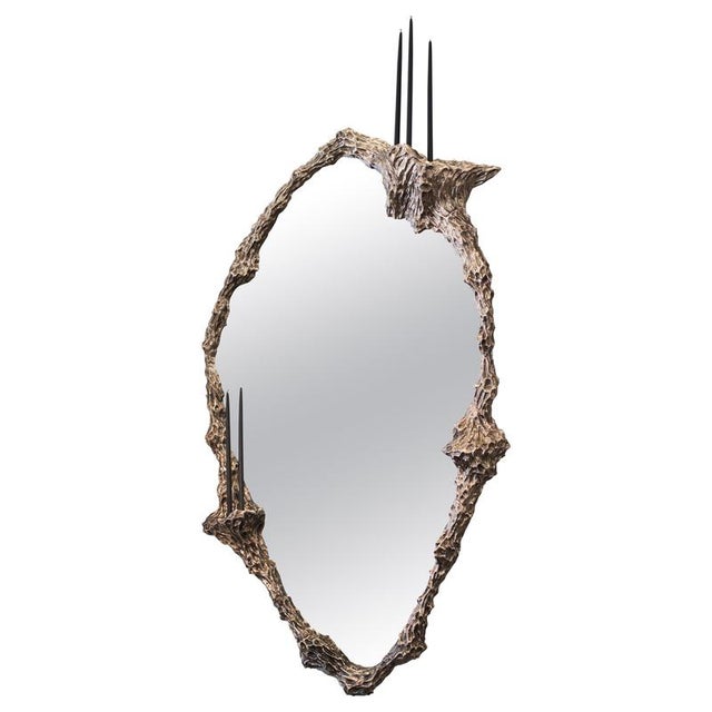 People VII Mirror in Polished Stainless Steel by William Guillon For Sale - Image 12 of 12
