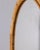 Vintage Oval Wall Mirror in Bamboo, Italy, 1960s For Sale - Image 10 of 11