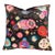 Custom Made "Cosmo Amuse" Velvet Pillow Cover, Original Design For Sale