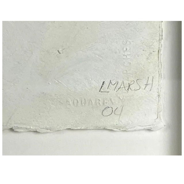 Paper Lorna Marsh, Abstract Contemporary Mod Deconstructed Mixed Media Painting Mosaic Lorna Marsh, 2004 For Sale - Image 7 of 8