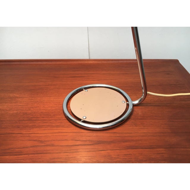 Gray Mid-Century German Metal Model 6761 Table Lamp by Christian Dell for Kaiser Leuchten, 1960s For Sale - Image 8 of 18