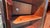 Vintage Mid Century Modern Three Bay Bookcase Wall Unit W Glass Cabinet Doors For Sale - Image 16 of 17