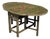 Vintage Italian Green Painted Drop-Leaf Table, 1920 For Sale