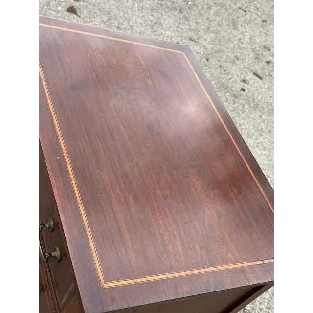 Edwardian Mahogany Chest of Drawers For Sale - Image 5 of 7