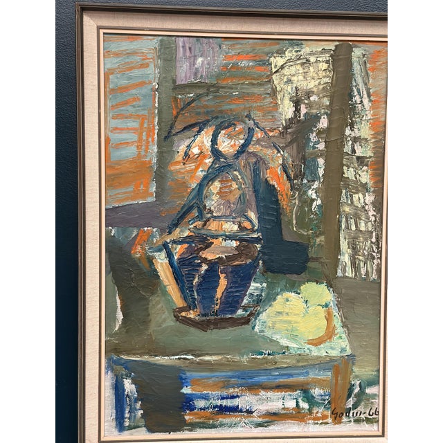 Ragnar Godin, Still Life, 1960s, Oil on Panel, Framed For Sale - Image 17 of 18