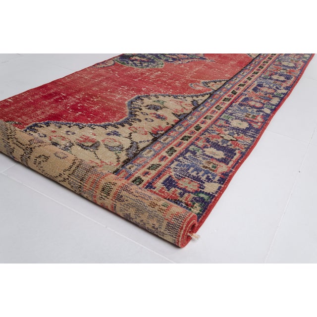 Anatolian Handknotted Vintage Area Rug For Sale - Image 4 of 10