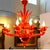 Barovier & Toso Orange Chandelier by Barovier & Toso For Sale - Image 4 of 12