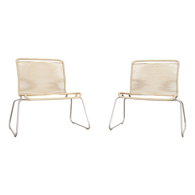 Panton One Lounge Chair by Verner Panton for Montana, 1955, Set of 2 For Sale