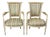 Set of French Louis XVI Style Open Armchairs, 1960 For Sale