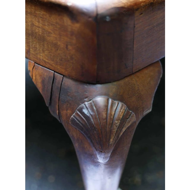 Queen Anne Daybed Antique Mahogany Queen Anne Style For Sale - Image 3 of 12