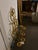 Hollywood Regency Pair of Monumental Gilt Iron Five-Light Wall Candelabras For Sale - Image 3 of 3