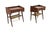 Mid-Century Modern Vintage Swedish Bedside Tables, 1960s, Set of 2 For Sale - Image 3 of 7
