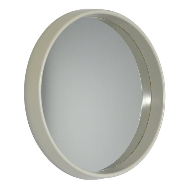 Round Scandinavian Mirror, 1960s For Sale