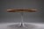 Round Walnut Dining Table with Tulip Pedestal Base, 1960s For Sale - Image 6 of 13
