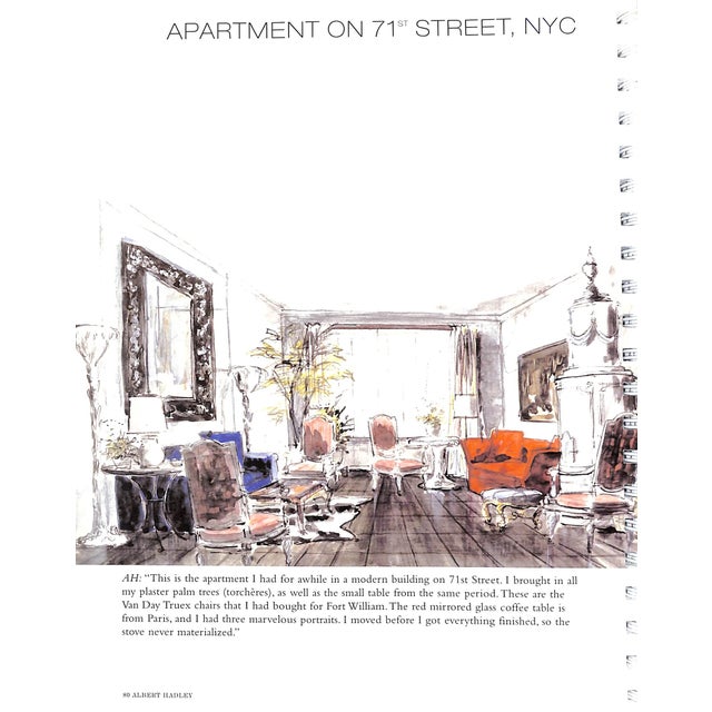 "Drawings and the Design Process - Albert Hadley" 2004 Hadley, Albert (Inscribed) For Sale - Image 16 of 17