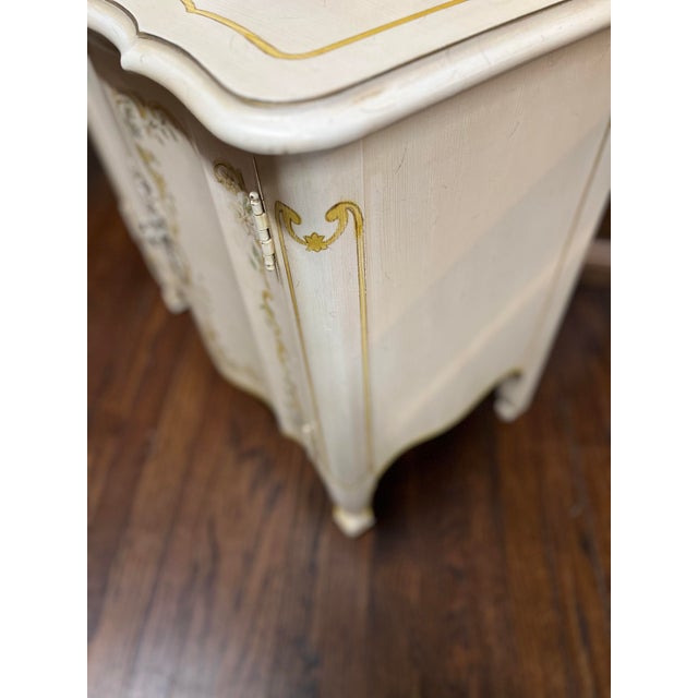 Wood 1970s Attributed Drexel Commode Cabinet For Sale - Image 7 of 7