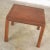 Handsome vintage modern square solid walnut parsons’ side table with walnut inlay created by Lane Alta Vista in 1970. It...