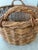 Mid 20th Century French Farmhouse Woven Grapevine Basket For Sale In Houston - Image 6 of 12